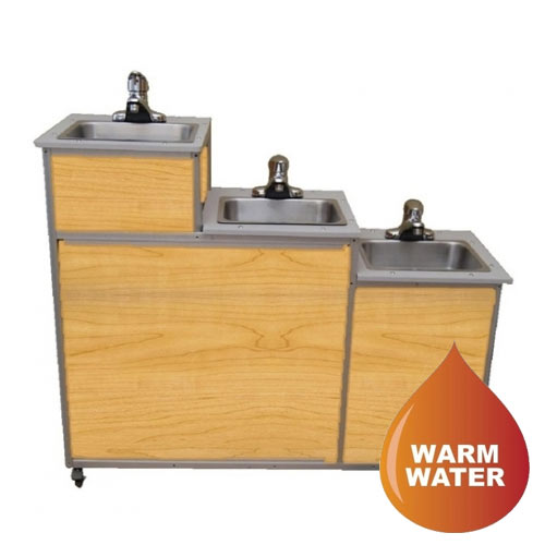 Monsam PSE-0123 Three Level Portable Self contained Sink