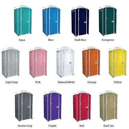 PolyJohn PJN3 Portable Restroom, PJN3-1000 | Portable Toilets ...