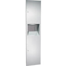 ASI 64676-9 Paper Towel Dispenser & Waste Receptacle, Surface Mounted
