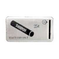 Bobrick 352-110T Coinplate Tampon 25 Cents Repair Part
