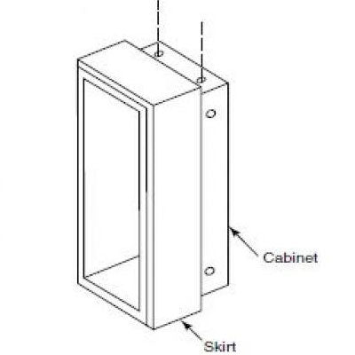 Bobrick 47064-17 Skirt Replacement Kit, Semi-Re Repair Part