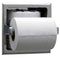 Bobrick B-6637 Recessed TT Dispenser With Storage Space For Extra Roll