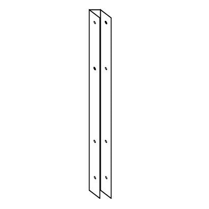 Bobrick 1001368 S.S. U Wall Channel-Cont.1/2 Repair Part