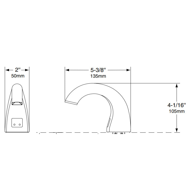 Bobrick B-826 Automatic Lavatory Mounted Soap Dispenser