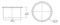 Bradley P10-696 Bx-Circular Waste Chute For