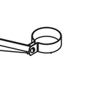 Bradley 269-1123 1" Pipe Hanger Ring
