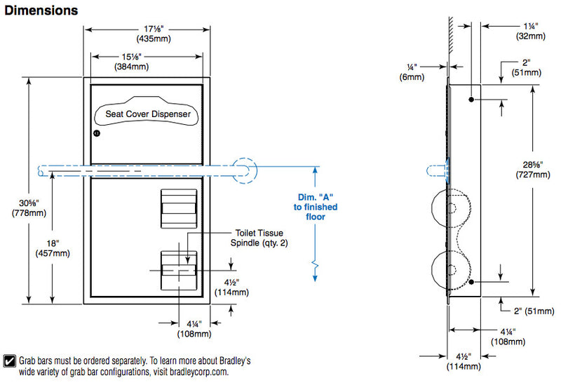 Bradley BX-Combination Unit, 5922-00