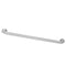 Bradley 8120-001360 (36 x 1.5) Heavy Duty Stainless Steel Standard Grab Bar , 36x1.5"