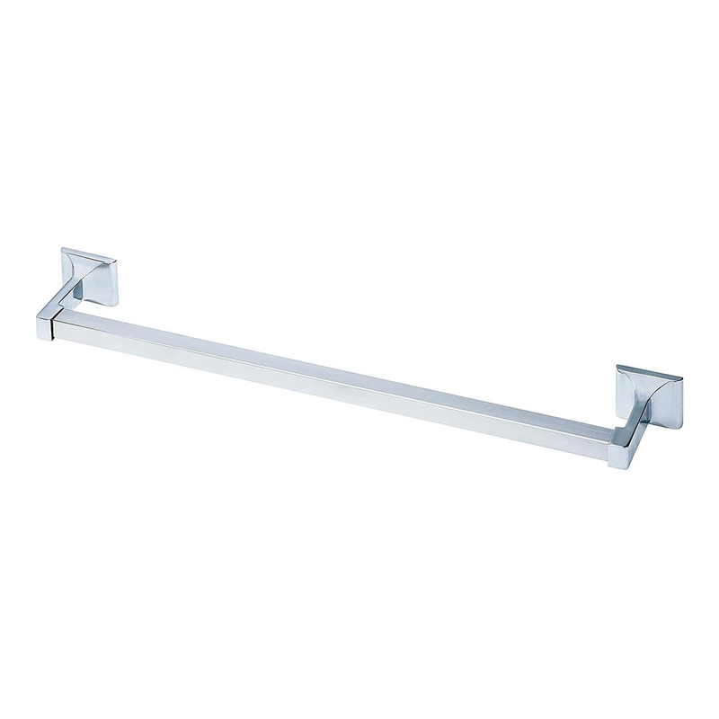 Bradley Towel Bar, 3/4" X 18" Square, Chrome, 927-18