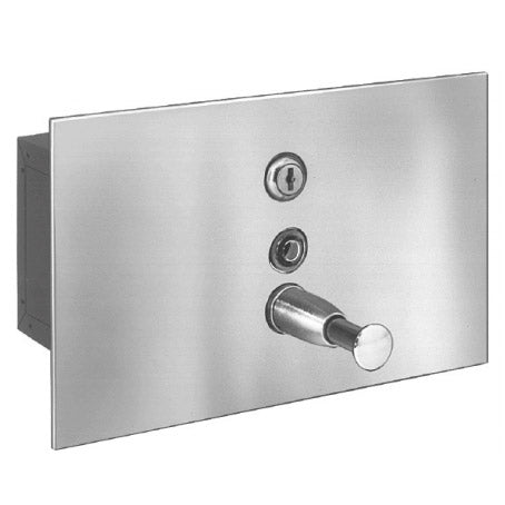 Bradley Liquid Soap Disp- Recessed, 6437-00