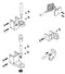 Door Hardware Kit, Inswing - HDWT-ZD1