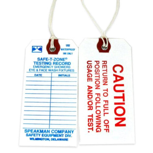 Speakman RPG99-0094 Maintenance Tags (10 pack)