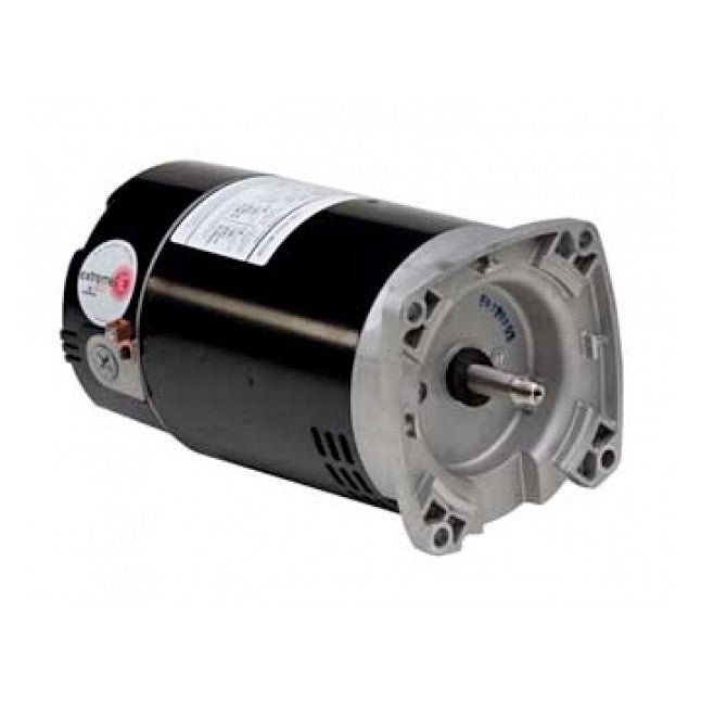 Nidec US Motors EB844 Square Flange Pool Motor, 3 HP, Switchless, 3450 RPM, 208-230V, 56Y Frame, REPLACED AS CENTURY ASB844