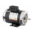 Nidec US Motors EU1502 Cap Start C-Face Motor, 1-1/2 HP, 3600 RPM, 115, 208-230V, 56J Frame