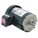 Nidec US Motors S3E2ACR 3-Phase C-Face Footless Motor, 3 HP, 3-Phase, 1800 RPM, 208-230, 460V, 182TC Frame
