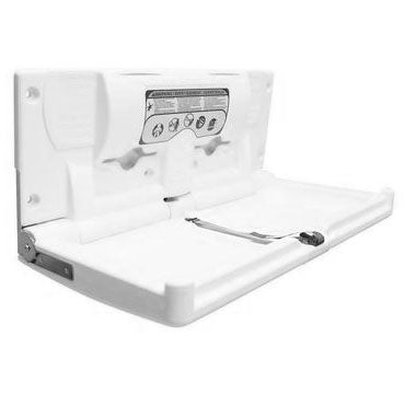 Bradley 9631-00 Commercial Restroom Baby Changing Station, Light Gray