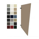 Hadrian 510032 Toilet Partitions Door, Powder Coated Metal, 32" x 58", Includes 601000 Chrome In-Swing Hardware Kit