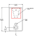 ASI H-23 Mounting Bracket for ASI 0347 Soap Dispenser