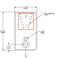 ASI H-23 Mounting Bracket for ASI 0347 Soap Dispenser