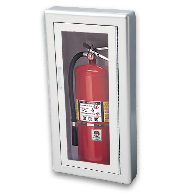 JL Industries C1027F10 Fire Extinguisher Cabinet, Academy 1000 FG with Handle Alum 3