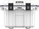 Pelican Cooler 30QT Elite, White w/ Gray Trim - 30Q-1-WHTGRY