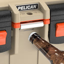 Pelican Cooler 50QT Elite, Tan w/ Orange Trim - 50Q-2-TANORG