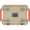 Pelican Cooler 50QT Elite, Tan w/ Orange Trim - 50Q-2-TANORG