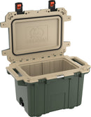 Pelican Cooler 50QT Elite, Green w/ Tan Trim - 50Q-2-ODTAN