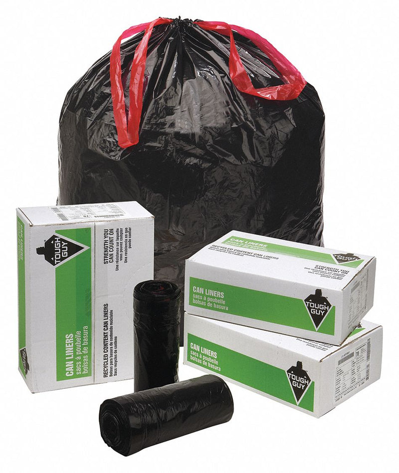 Tough Guy 49YW61 - Trash Bags 30 gal. 1.05 mil PK70