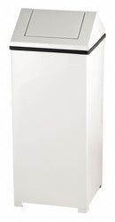 Rubbermaid FGT1424EPLWH - Trash Can 16 gal. 36-3/4 H White