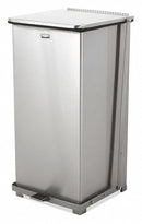 Rubbermaid FGST24SSRB - Trash Can 24 gal. 32-5/8 H Natural