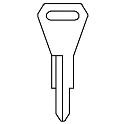 ASI 0360-010 Replacement Key