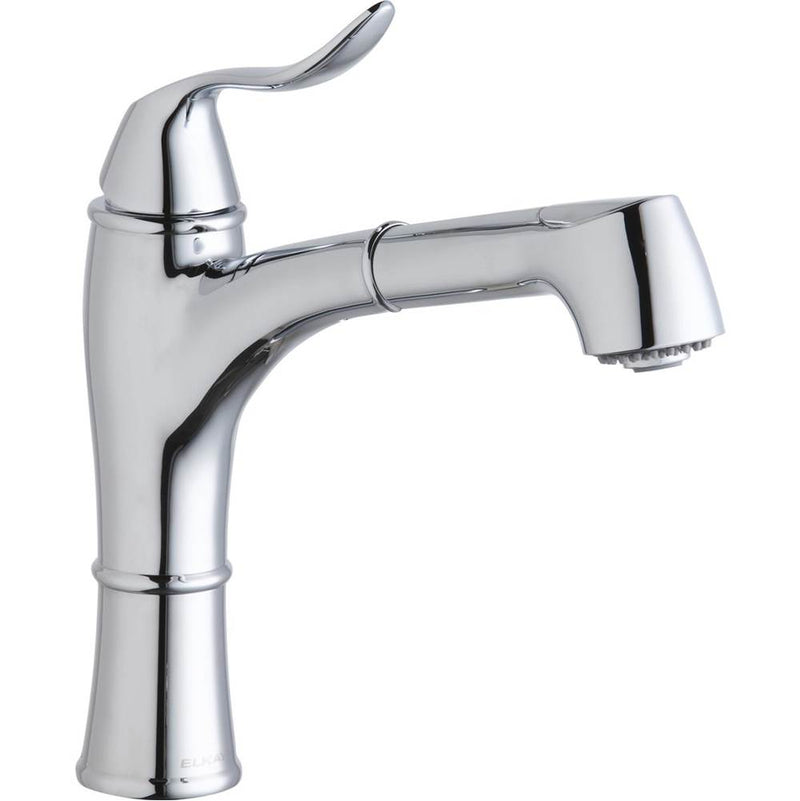 Elkay LKEC1041CR ONE LVR PULLOUT KITCHEN FAUCET CHROME
