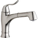 Elkay LKEC1042PN ONE LVR PULLOUT PREP/BAR FAUCET POLISH NICKEL
