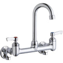Elkay LK940GN04L2S WALL MNT 8IN, GN 4IN SPT, LVR HNDL, 2IN, SHUT OFF