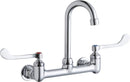 Elkay LK940GN04T6H WALL MNT 8IN, GN 4IN SPT, 1PC WRIST BLD HNDL, 6IN, 1/2IN HW