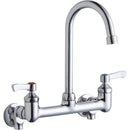 Elkay LK940GN05L2S WALL MNT 8IN, GN 5IN SPT, LVR HNDL, 2IN, SHUT OFF