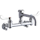 Elkay LK940VS07T4S WALL MNT 8IN, VENTED 7IN SPT, 1PC WRIST BLD HNDL, 4IN, SHUT