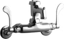 Elkay LK945BP03T6T WALL MNT 4IN, BUCKET HK POL 3IN SPT, 1PC WRIST BLD HNDL, 6IN