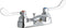 Elkay LK403T4 DECK MNT 4IN CS, 1PC SPT, 1PC WRIST BLD HNDL, 4IN