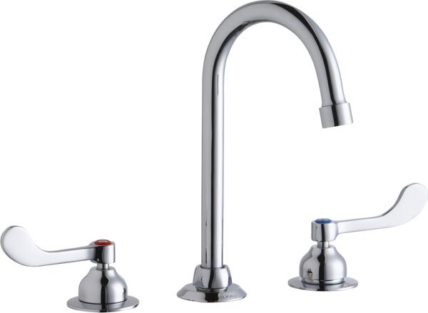 Elkay LK800GN05T4 DECK MNT WS, GN 5IN SPT, 1PC WRIST BLD HNDL, 4IN