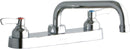 Elkay LK810TS08L2 DECK MNT CONCEAL WS, TUBE 8IN SPT, LVR HNDL, 2IN
