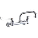 Elkay LK940AT08T6S WALL MNT 8IN, AT 8IN SPT, 1PC WRIST BLD HNDL, 6IN, SHUT OFF