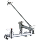 Elkay LK940BP07L2S WALL MNT 8IN, BUCKET HK POL 7IN SPT, LVR HNDL, 2IN, SHUT OFF