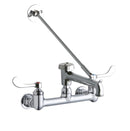 Elkay LK940BP07T4H WALL MNT 8IN, BUCKET HK POL 7IN SPT, 1PC WRIST BLD HNDL, 4IN