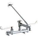 Elkay LK940BP07T6S WALL MNT 8IN, BUCKET HK POL 7IN SPT, 1PC WRIST BLD HNDL, 6IN