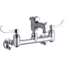 Elkay LK940BR03T4S WALL MNT 8IN, BUCKET HK 3IN SPT ROUGH, 1PC WRIST BLD HNDL, 4
