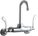 Elkay LK945GN04T4T WALL MNT 4IN, GN 4IN SPT, 1PC WRIST BLD HNDL, 4IN, 2IN HW