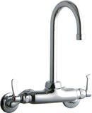 Elkay LK945GN05L2T WALL MNT 4IN, GN 5IN SPT, LVR HNDL, 2IN, 2IN HW