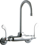 Elkay LK945GN05T4T WALL MNT 4IN, GN 5IN SPT, 1PC WRIST BLD HNDL, 4IN, 2IN HW